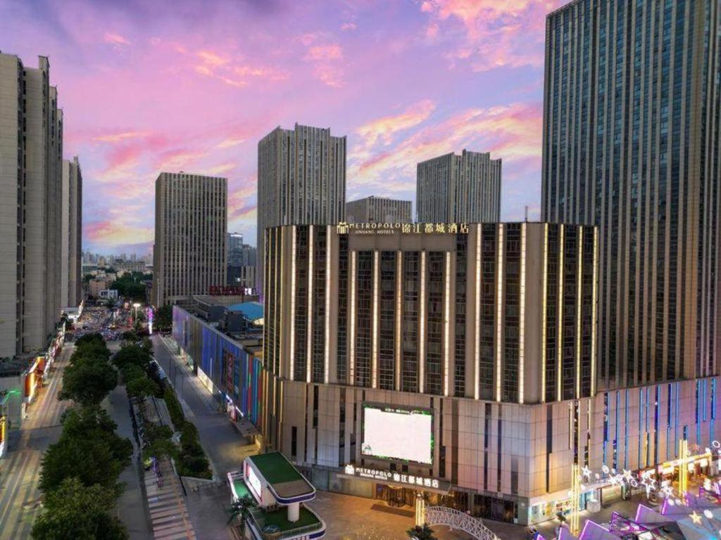 Metropolo Hotel Shijiazhuang Yuhua Wanda Plaza Extérieur photo